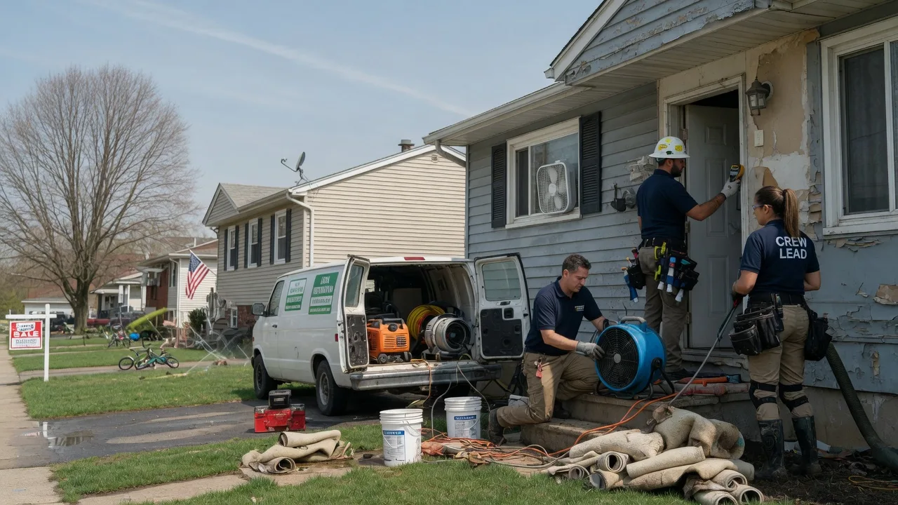 Flood Cleanup in Midlothian, VA near me